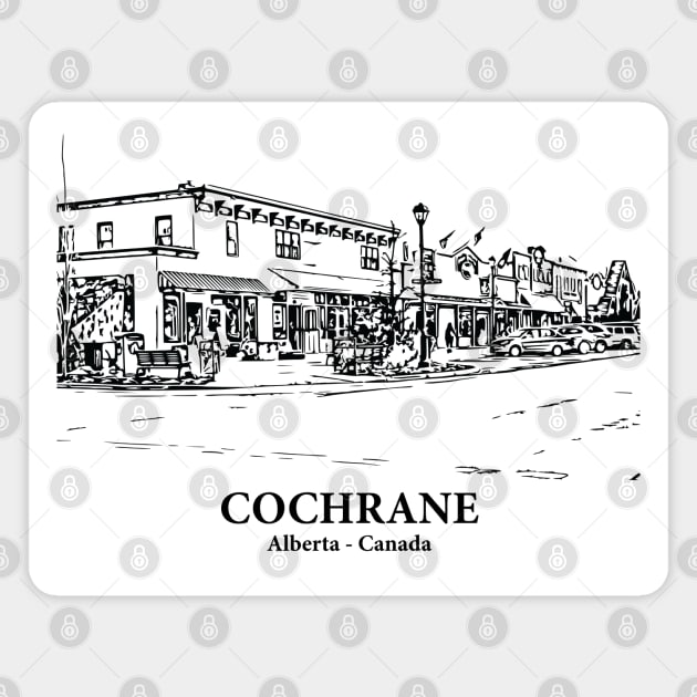 Cochrane - Alberta Magnet by Lakeric